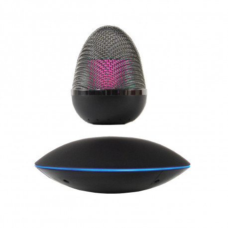 Enceinte bluetooth lumineuse en lévitation