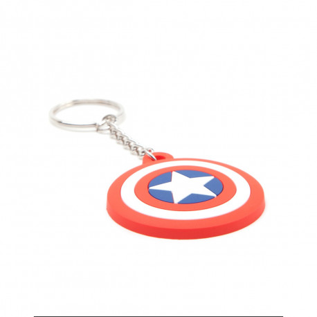 Photo d'un porte clés bouclier Captain America