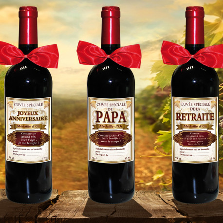 Une Bouteille De Vin Humoristique Anniversaire A Offrir A Un Etre Cher Sur Logeekdesign Une Bouteille De Vin Humoristique Anniversaire A Offrir A Un Etre Cher Sur Logeekdesign