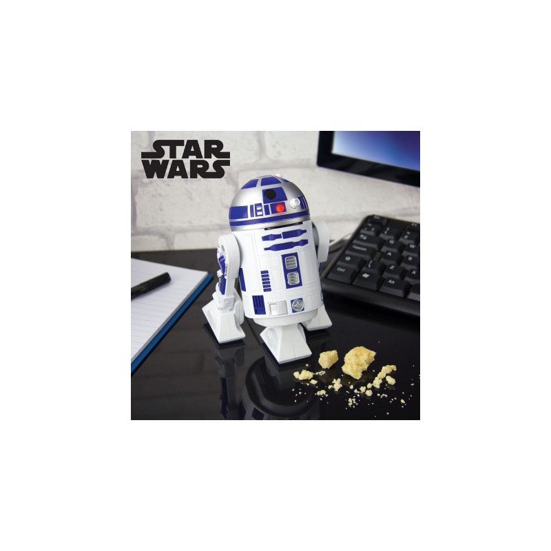 Petit Aspirateur de bureau représentant R2D2 