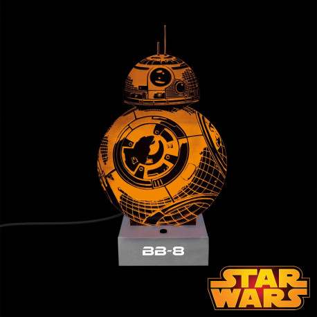 Photo du petit BB-8 lampe 3D