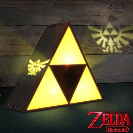 lampe Zelda Triforce pour les amateurs de déco geek