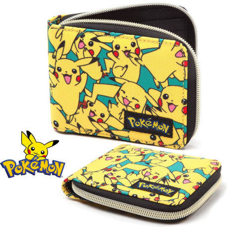 portefeuille zip Pikachu 