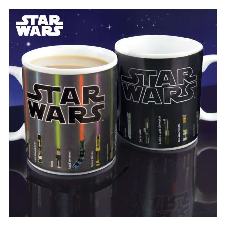 Photo du mug thermoréactif Sabres lasers