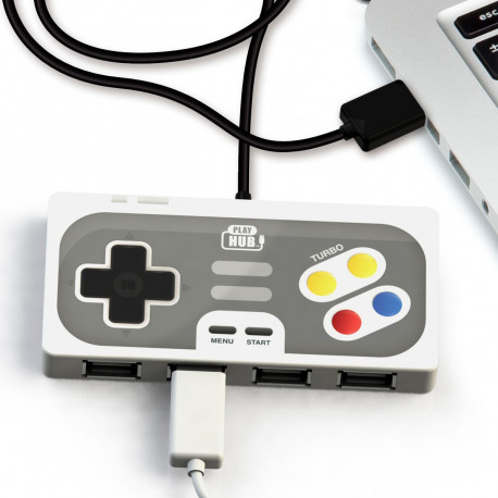 Hub USB en forme de manette de Nintendo