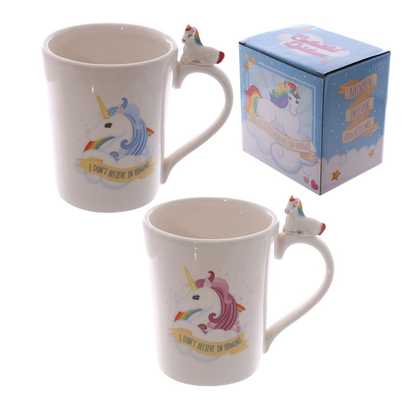 Tasse licorne en c ramique avec anse en 3D sur Logeekdesign Tasse licorne en c ramique avec anse en 3D sur Logeekdesign