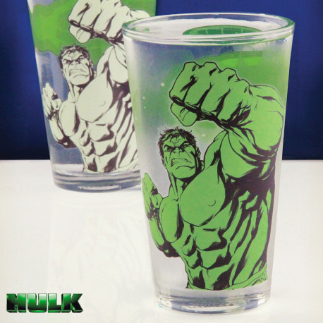 Image du verre thermoréactif Hulk