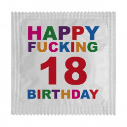 Préservatif Happy Birthday 18