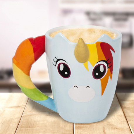 Photo du mug licorne 3D