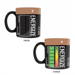 Mug Thermoréactif Pile Energize