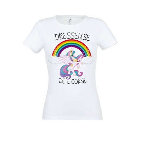 Photo du t-shirt Dresseuse de licornes