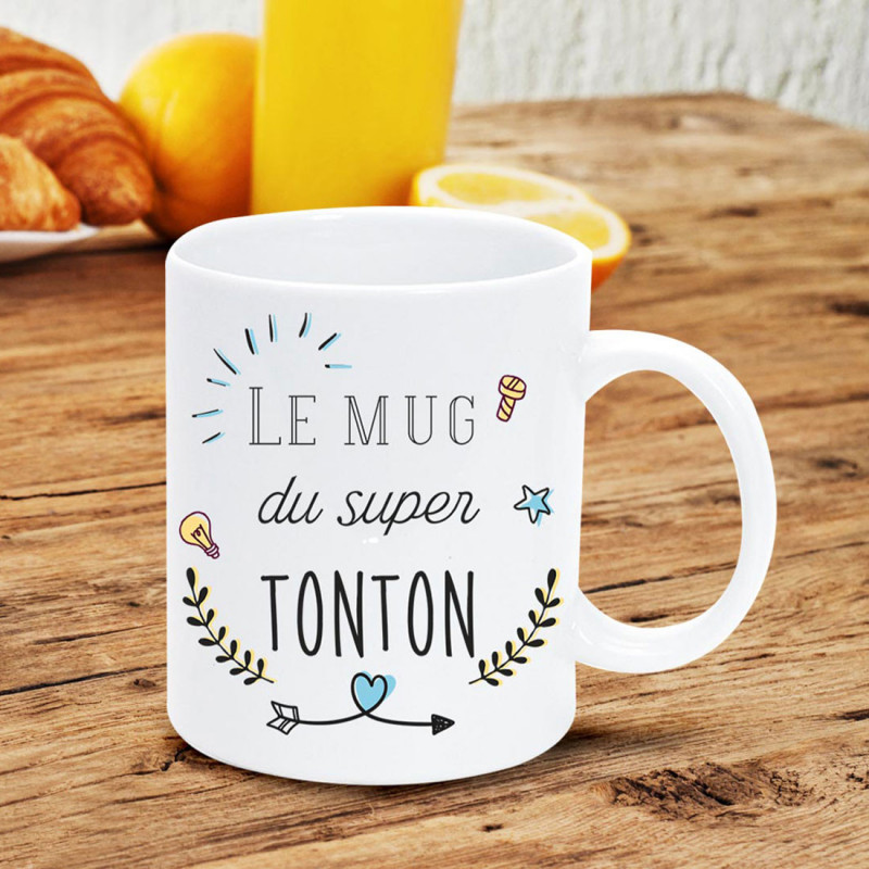 Mug personnalisé Super héros, un cadeau petit-déjeuner