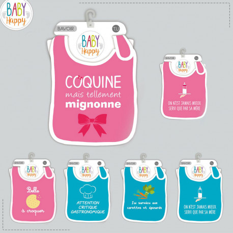 Bavoir Rigolo Pour Fille Ou Garcon Avec Slogans Humoristiques Sur Logeekdesign