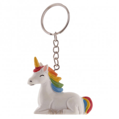 Photo du porte-clés licorne