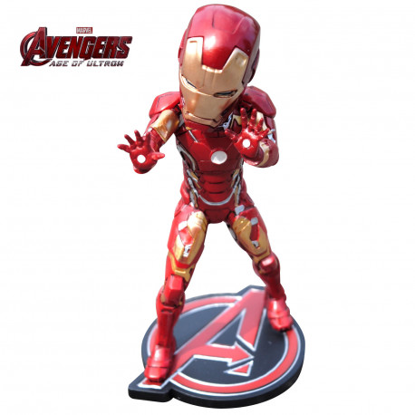 Photo de la figurine Iron Man Age of Ultron à tête oscillante