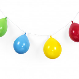 Guirlande Lumineuse Ballons Multicolores