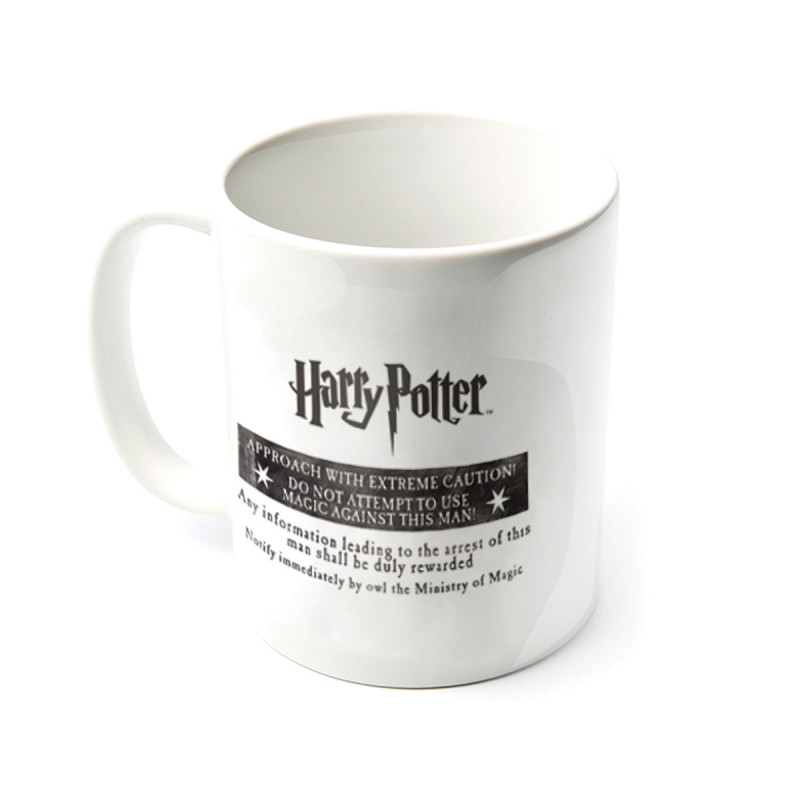 Mug Thermoréactif Harry Potter Wanted Sirius Black sur Kas Design