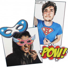 Kit d'accessoires pour selfie super-héros