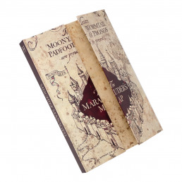 Carnet de Notes Harry Potter Magnétique Carte du Maraudeur