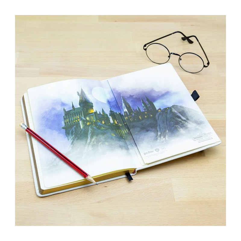 Carnet magnetique A5 Harry Potter Lettre de Poudlard