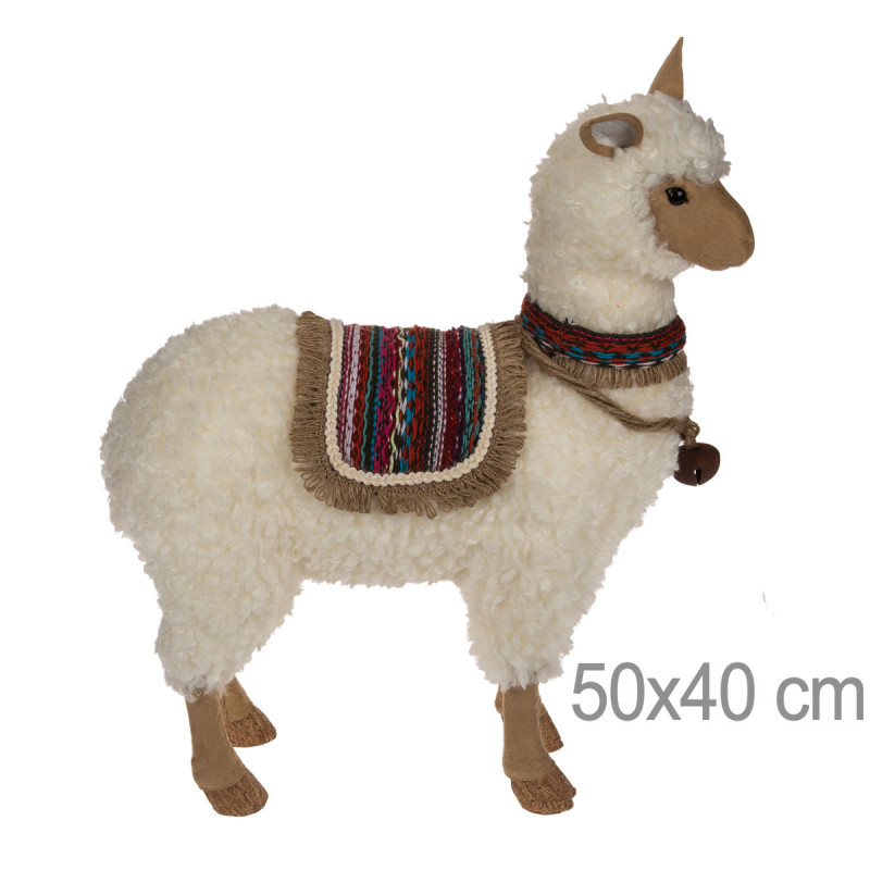 peluche lama geante