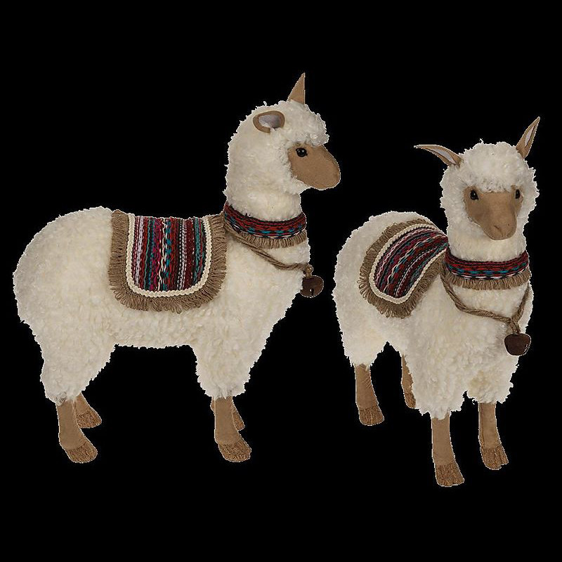 peluche lama geante