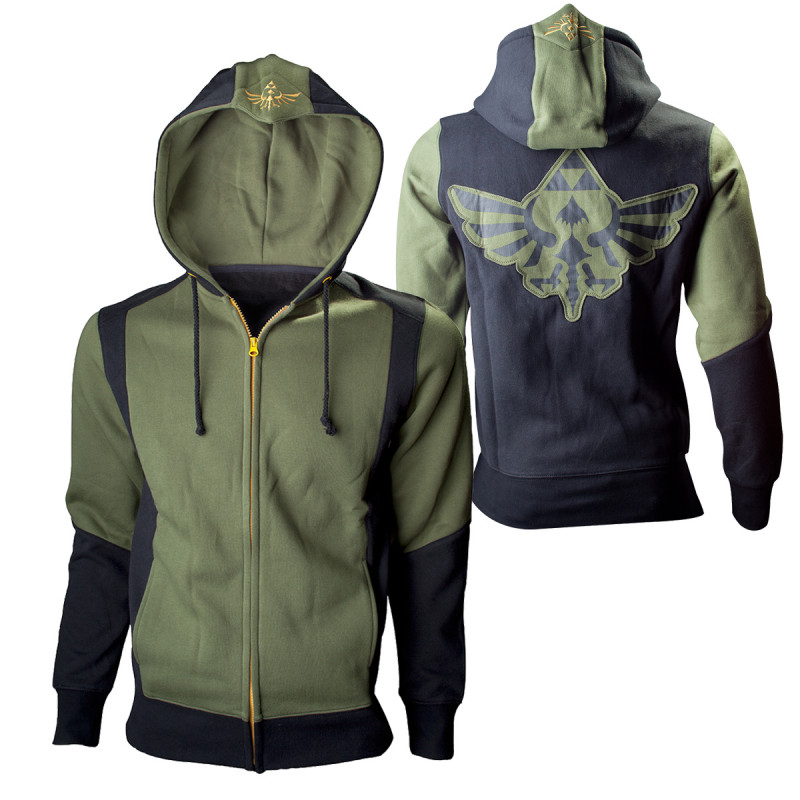 Veste Bicolore The Legend of Zelda avec Capuche