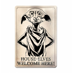 Plaque Métallique 3D Harry Potter - Dobby