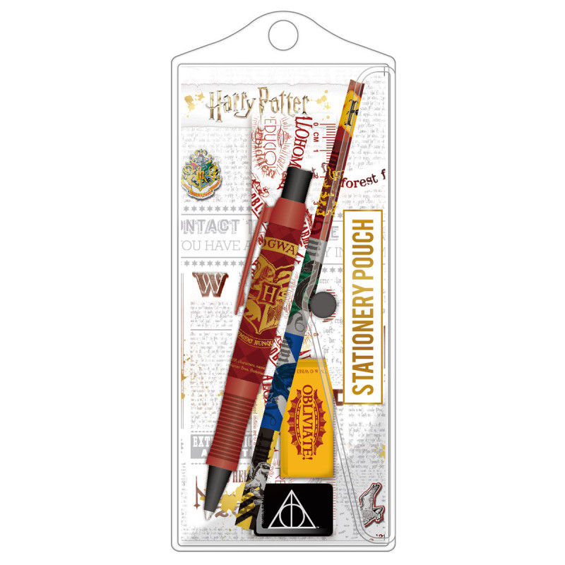 Fournitures scolaires Harry Potter Poudlard sur Logeekdesign