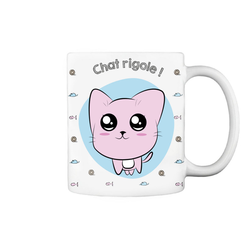 Mug Chat Kawaii à Personnaliser