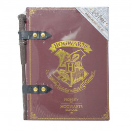 Set Carnet de Notes Harry Potter Poudlard et Stylo Baguette Magique