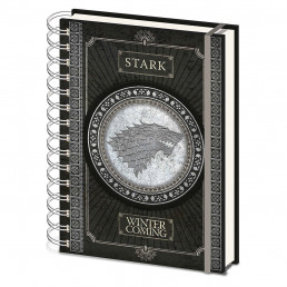 Carnet à Spirales Game of Thrones Stark