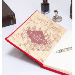 Carnet de Notes Harry Potter Sequins Maraudeur