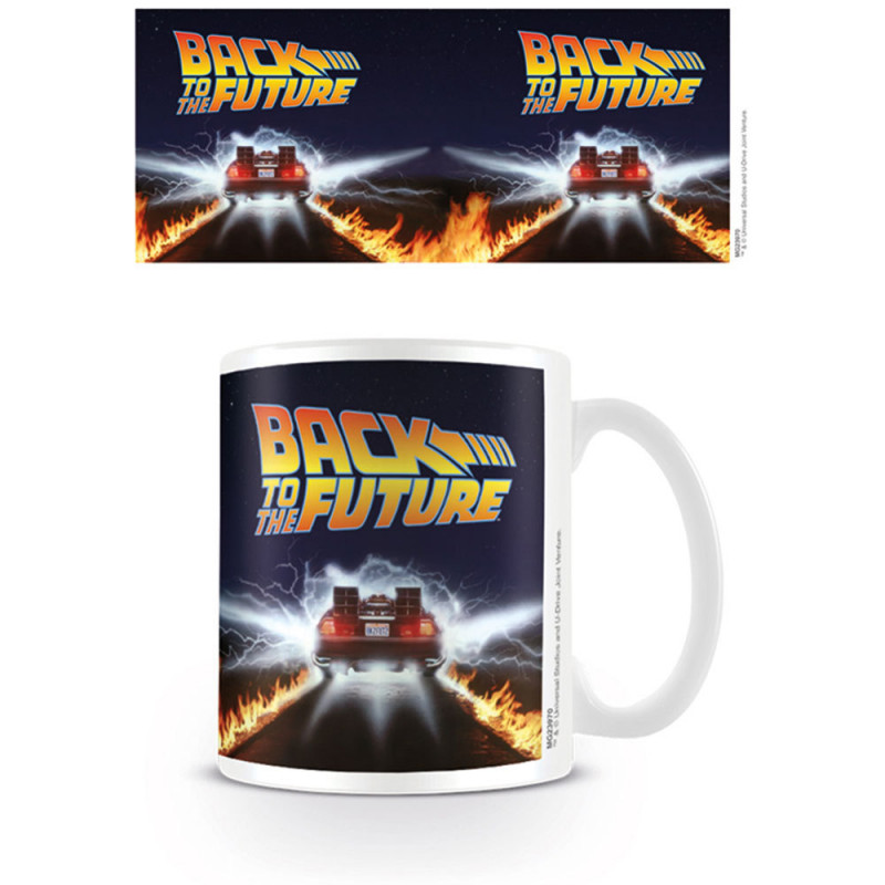 Mug Retour vers le Futur DeLorean ultra geeksur Logeekdesign