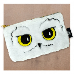 Trousse Harry Potter Chouette Hedwige Fourrure