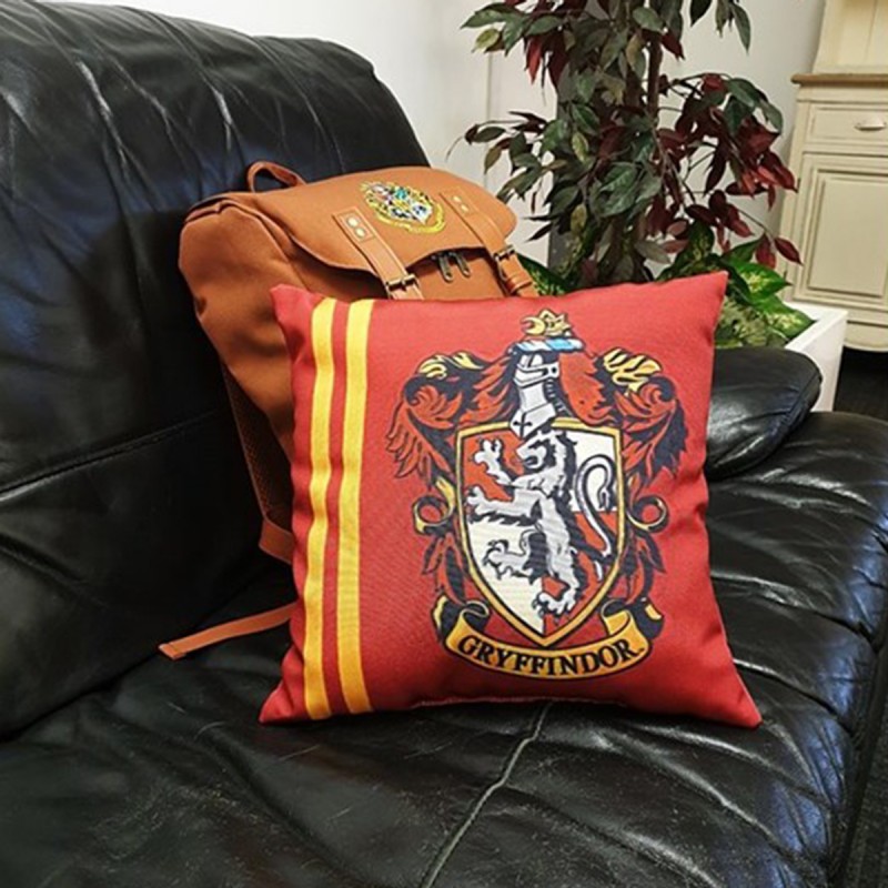 Coussin geek Harry Potter maison Gryffondor sur Boutique