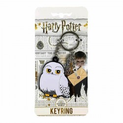 Porte-Clés Harry Potter Chouette Hedwige avec Breloques