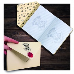 Carnet de Notes Harry Potter Lettre Poudlard