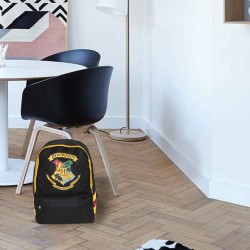 Sac à Dos Harry Potter Noir Blason Poudlard