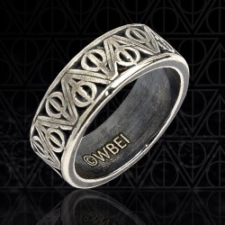 Bague Harry Potter Argent Massif les Reliques de la Mort