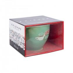 Maxi Tasse Friends Central Perk Verte avec Pochoir