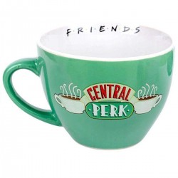 Maxi Tasse Friends Central Perk Verte avec Pochoir