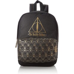 Sac à Dos Harry Potter Reliques de la Mort Noir et Doré