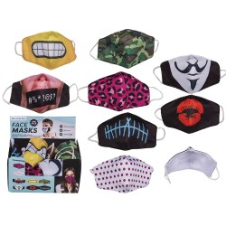 Pack de 24 Masques Fantaisie et Humoristiques