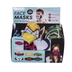 Pack de 24 Masques Fantaisie et Humoristiques