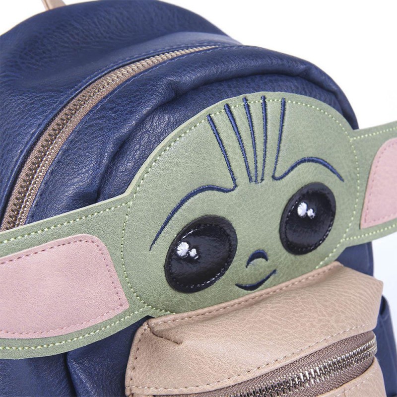 Cerdá Sac à Dos pour bébé Yoda 3D-Licence Officielle Star Wars Grande Taille Multicolore 