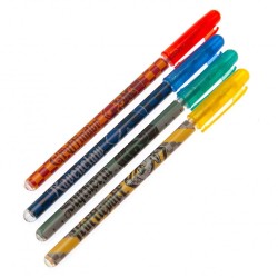Stylos Gel Harry Potter Maisons Poudlard - Set de 4