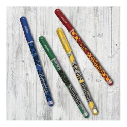 Stylos Gel Harry Potter Maisons Poudlard - Set de 4