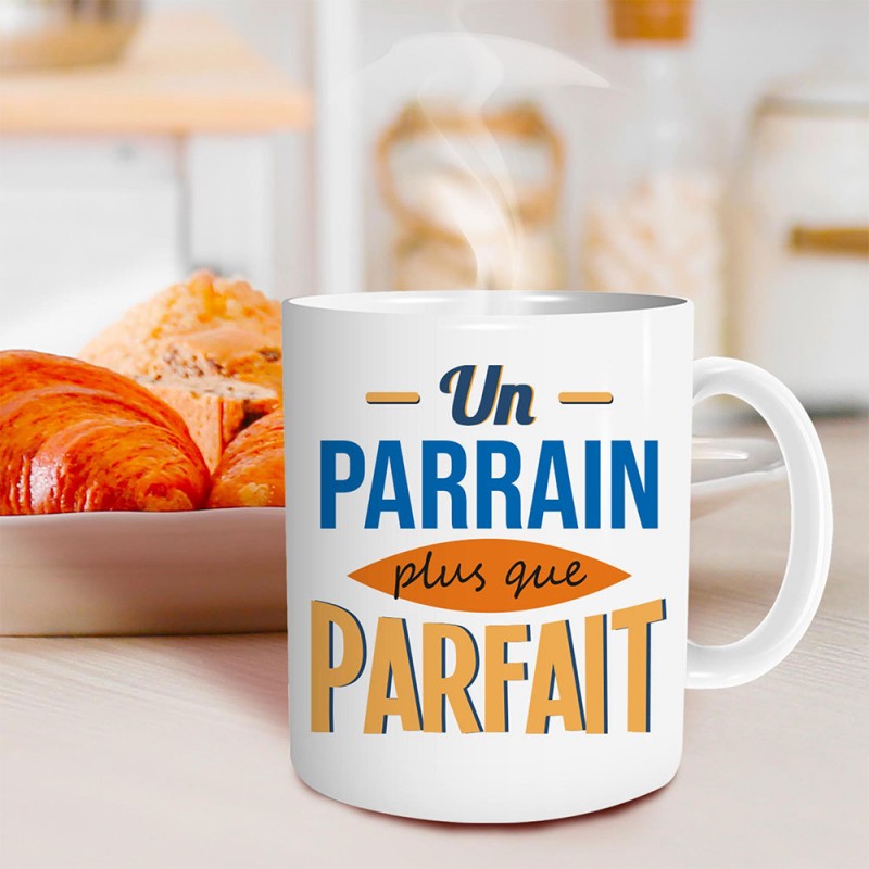 Le Cadeau pour un Parrain Spécial - Tasse Meilleur Parrain