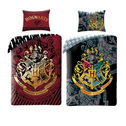 Parure de Lit Harry Potter Blason Poudlard